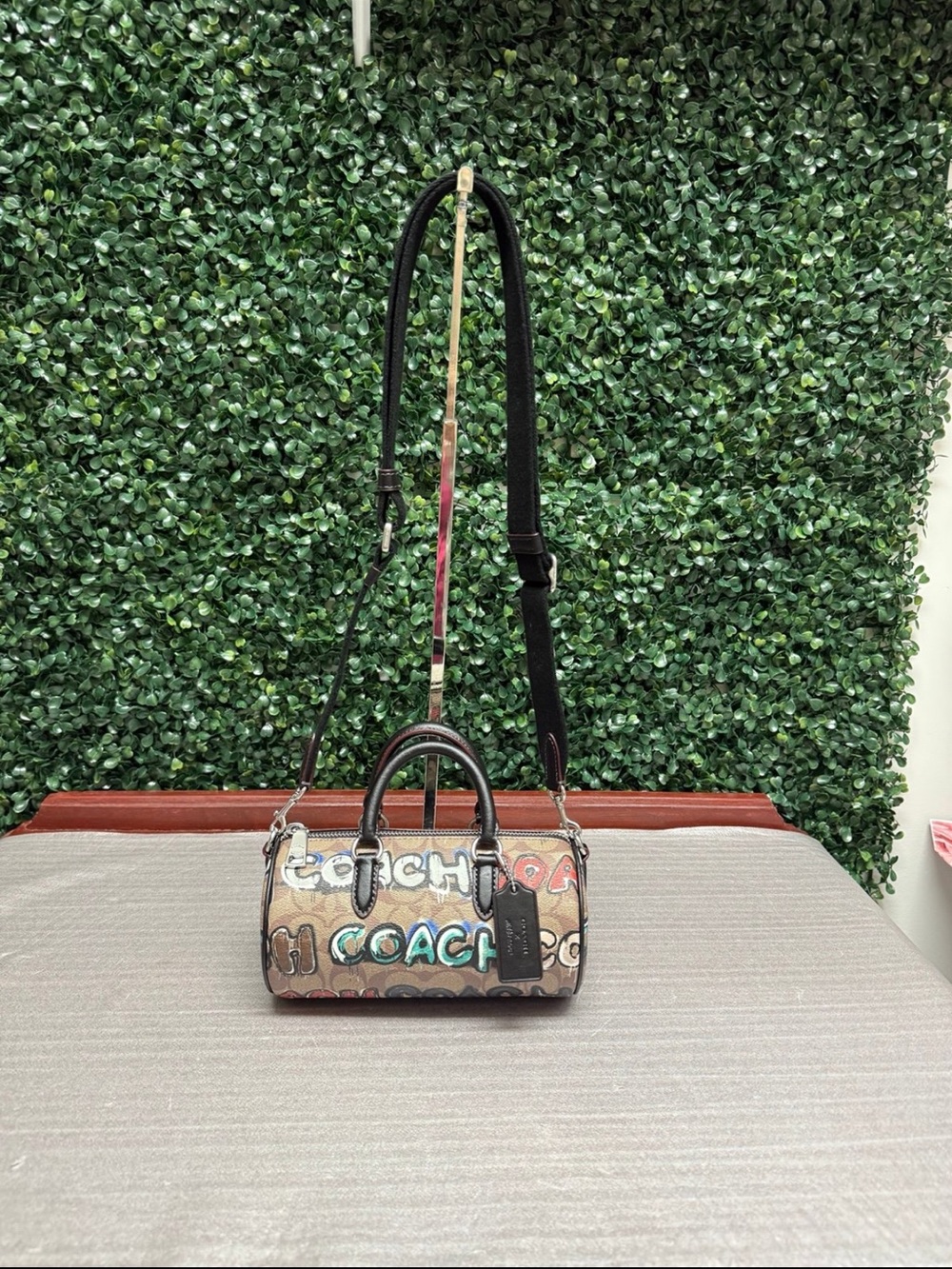 COACH X MINT SERF LACEY Crossbody Graffiti-Style